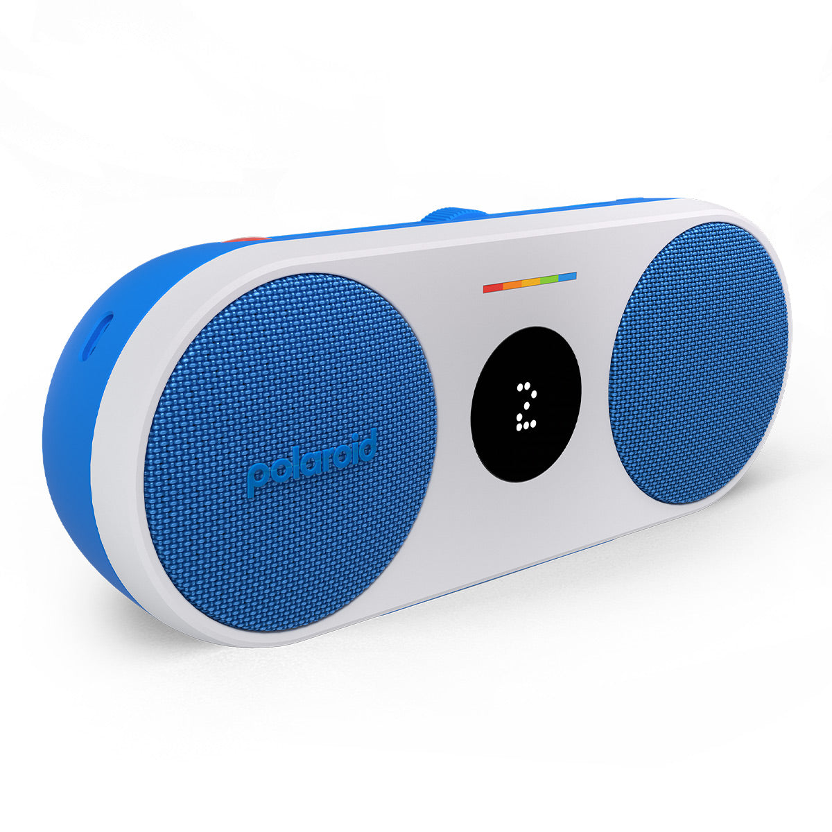 Polaroid P2 Portable Bluetooth Speaker with Wrist Strap (Blue & White)