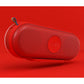 Polaroid P2 Portable Bluetooth Speaker with Wrist Strap (Red & White)