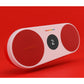 Polaroid P2 Portable Bluetooth Speaker with Wrist Strap (Red & White)