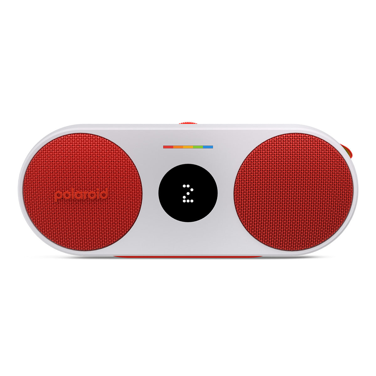 Polaroid P2 Portable Bluetooth Speaker with Wrist Strap (Red & White)
