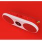 Polaroid P2 Portable Bluetooth Speaker with Wrist Strap (Red & White)