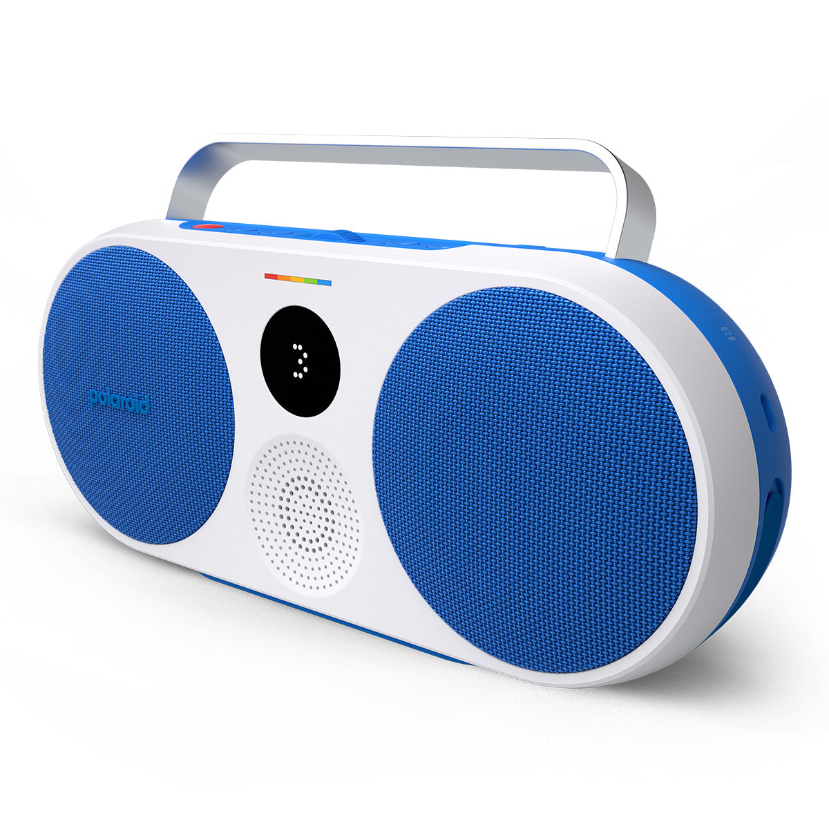 Polaroid P3 Portable Bluetooth Speaker with Carrying Handle (Blue & White)