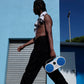 Polaroid P3 Portable Bluetooth Speaker with Carrying Handle (Blue & White)