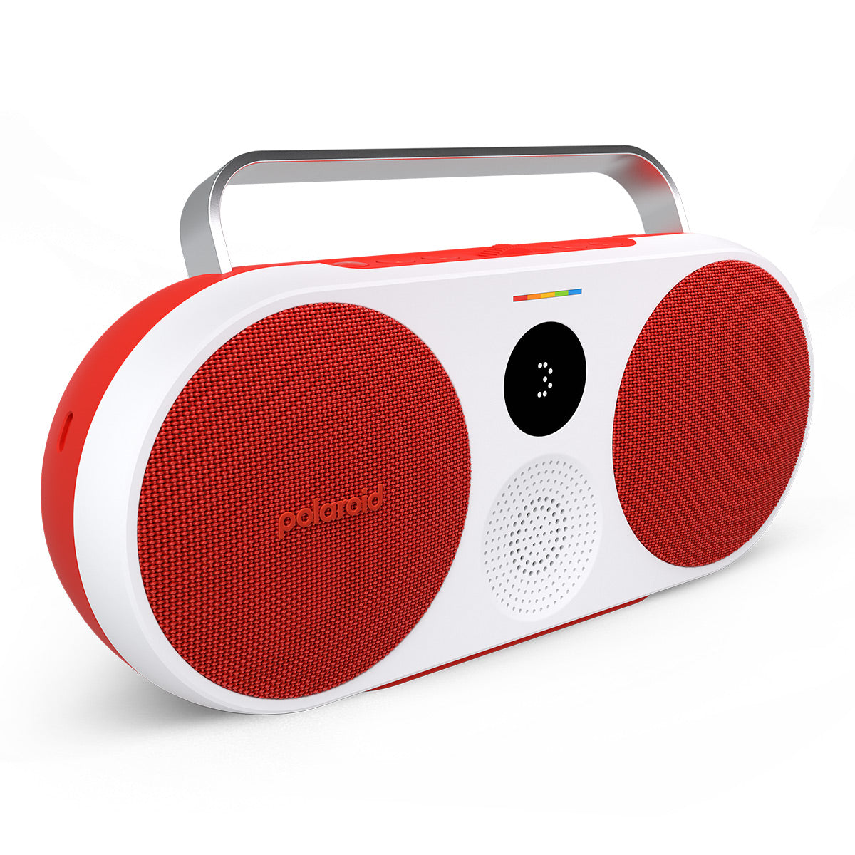 Polaroid P3 Portable Bluetooth Speaker with Carrying Handle (Red & White)