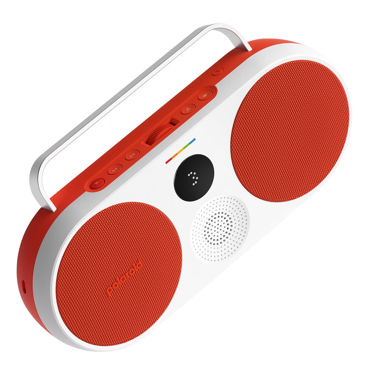 Polaroid P3 Portable Bluetooth Speaker with Carrying Handle (Red & White)
