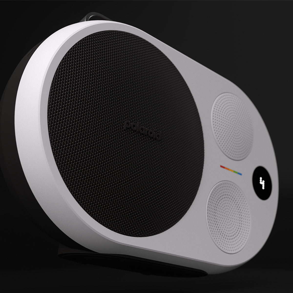 Polaroid P4 Portable Bluetooth Speaker with Carrying Handle (Black & White)