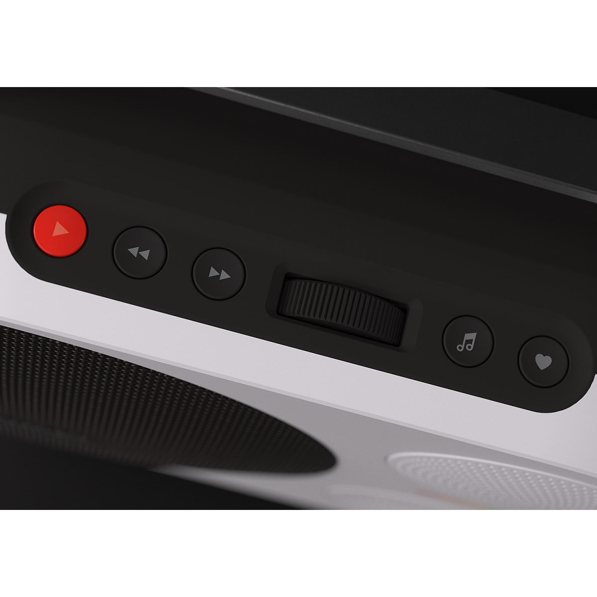 Polaroid P4 Portable Bluetooth Speaker with Carrying Handle (Black & White)