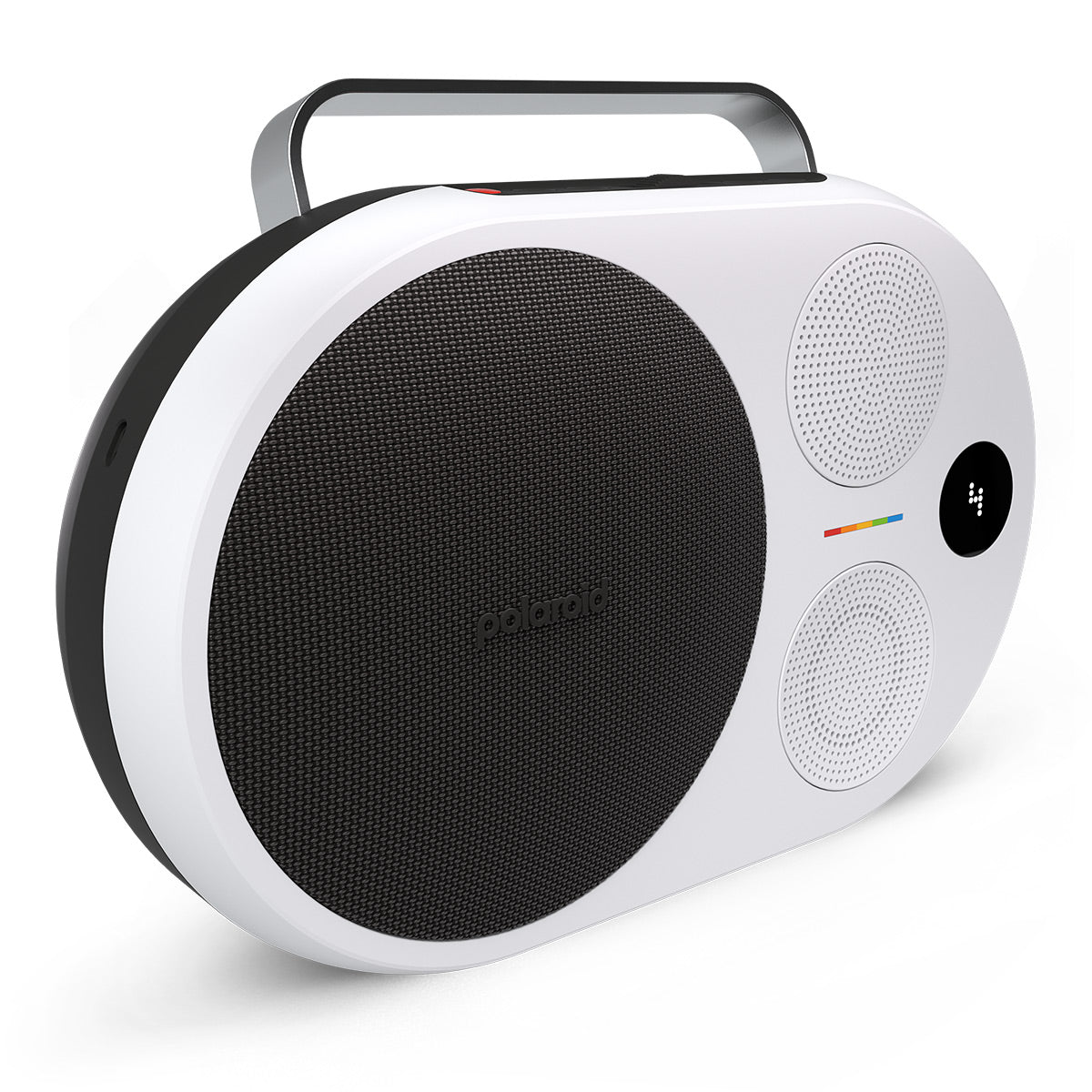 Polaroid P4 Portable Bluetooth Speaker with Carrying Handle (Black & White)