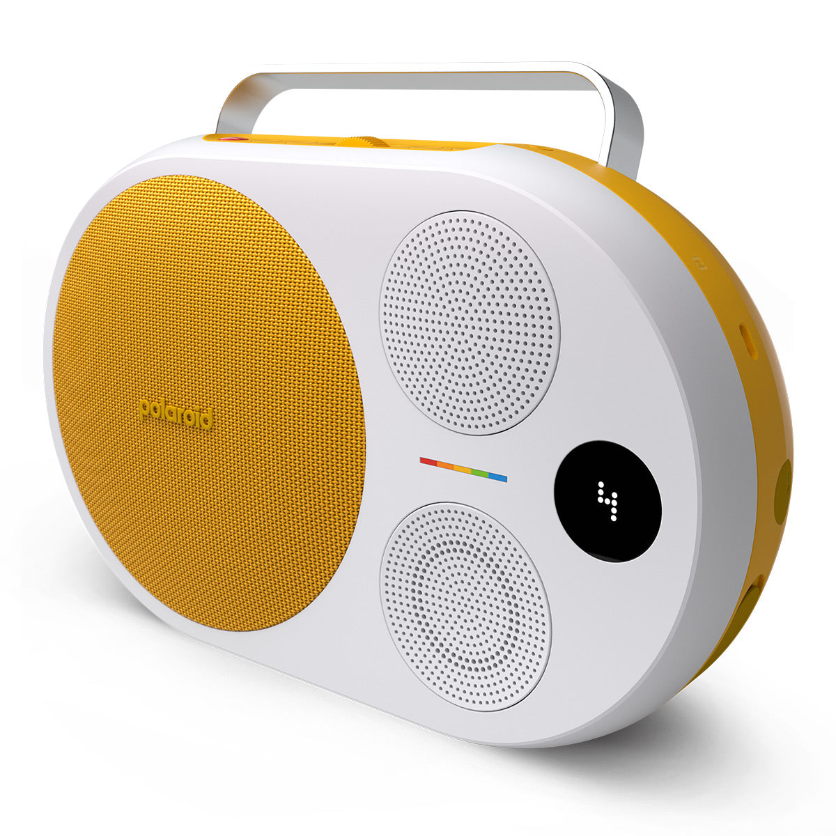 Polaroid P4 Portable Bluetooth Speaker with Carrying Handle (Yellow & White)