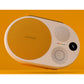Polaroid P4 Portable Bluetooth Speaker with Carrying Handle (Yellow & White)