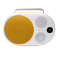 Polaroid P4 Portable Bluetooth Speaker with Carrying Handle (Yellow & White)