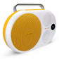 Polaroid P4 Portable Bluetooth Speaker with Carrying Handle (Yellow & White)