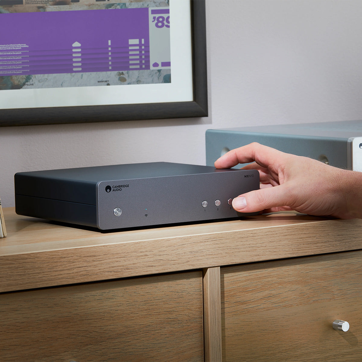 Cambridge Audio MXN10 Network Player with Bluetooth, Apple Airplay 2, Chromecast, Built-In DAC, & Roon Ready