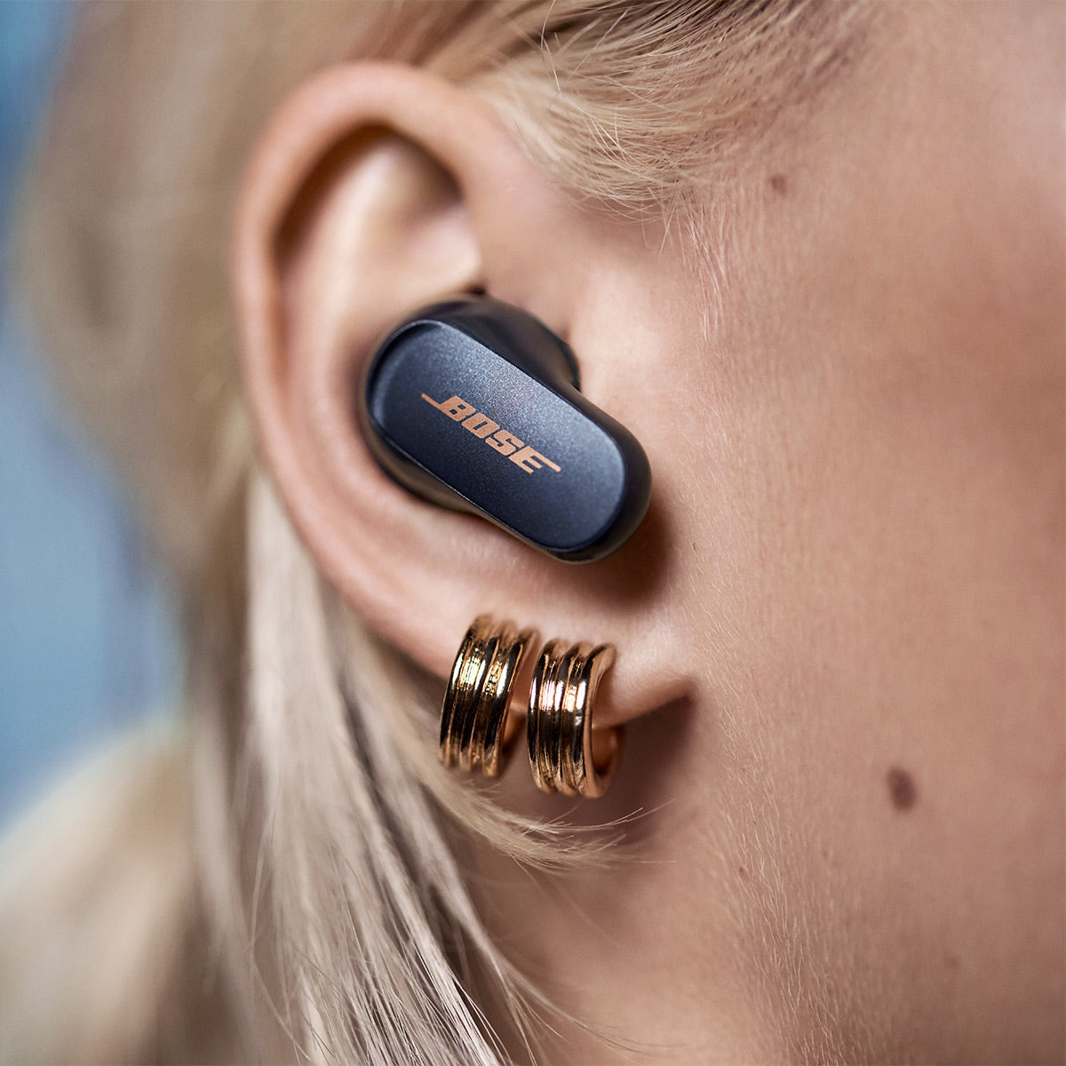 Bose QuietComfort Earbuds II True Wireless with Personalized Noise Cancellation (Limited Edition Midnight Blue)