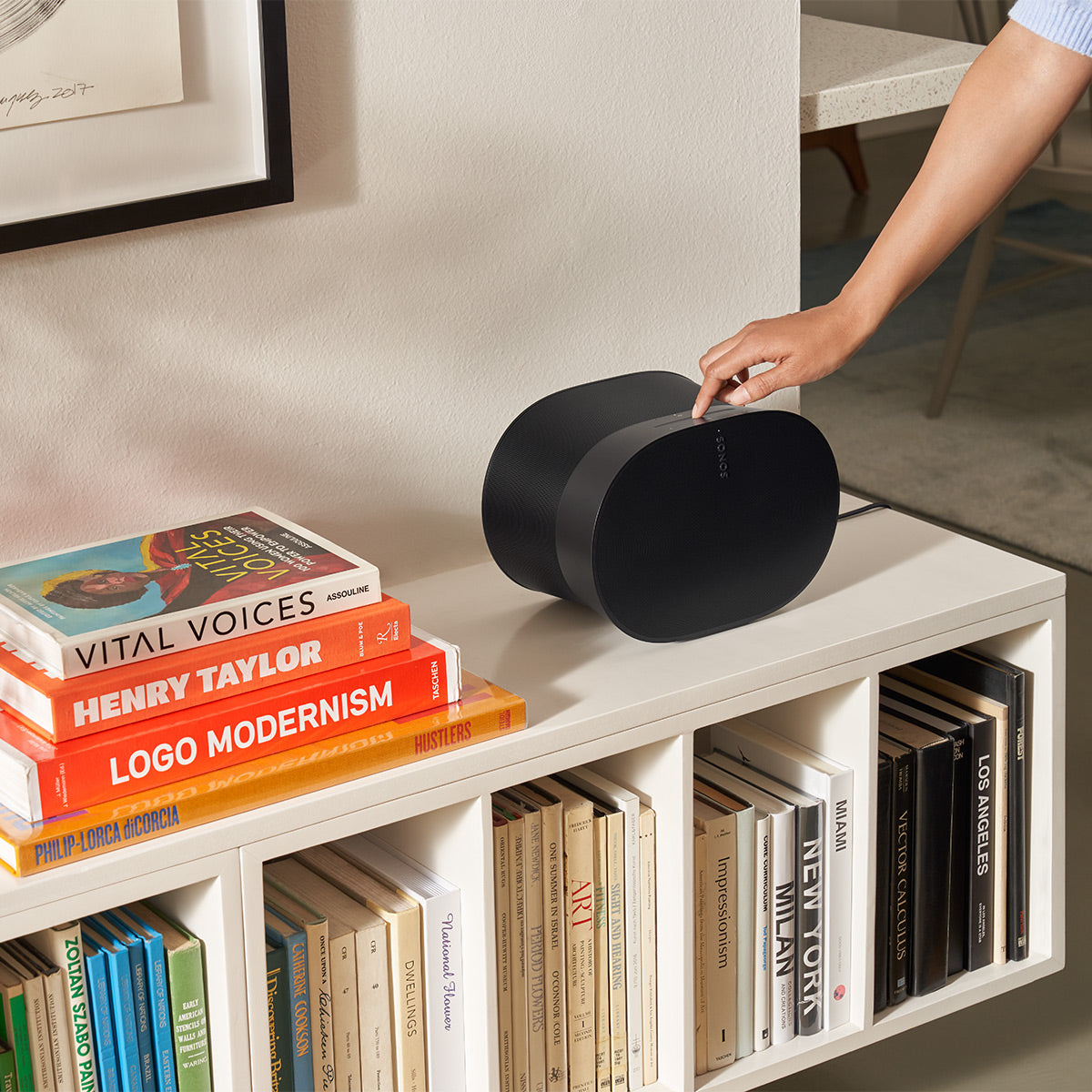 Sonos Era 300 Voice-Controlled Wireless Smart Speaker with Bluetooth, Trueplay Acoustic Tuning Technology, & Alexa Built-In (Black)