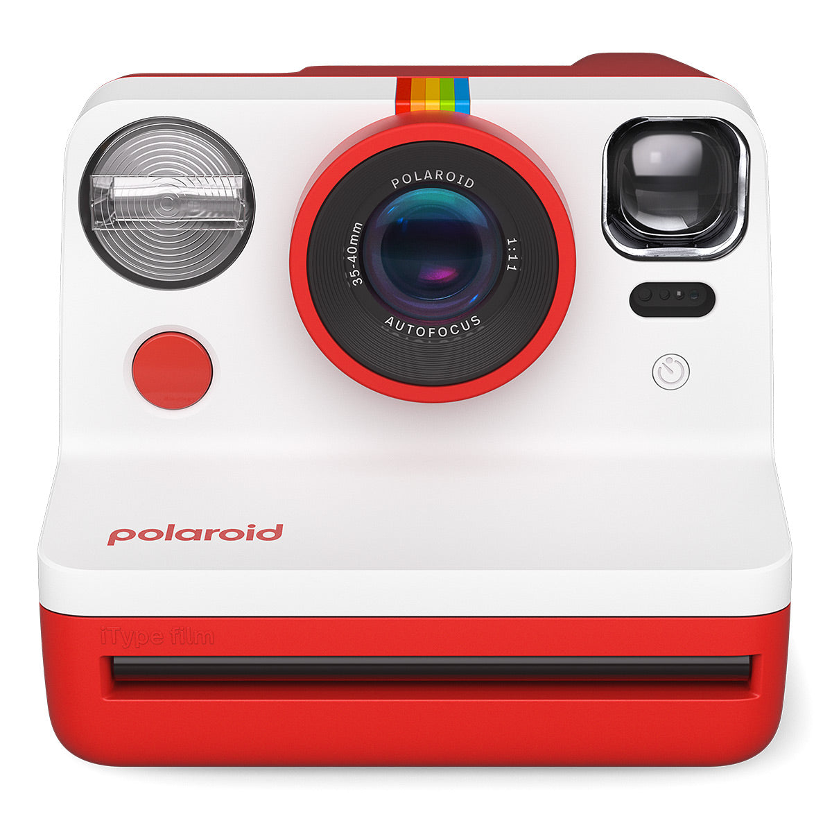 Polaroid Now Generation 2 i-Type Instant Camera with Autofocus 2-Lens System (Red & White)