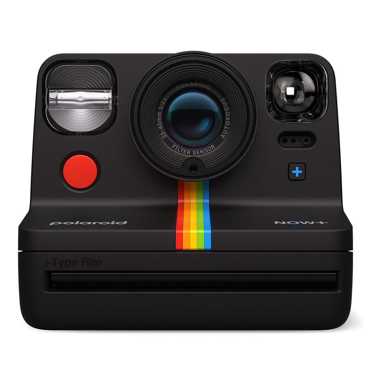 Polaroid Now+ Instant Camera with Bluetooth and Lens Filter Kit - Generation 2 (Black)