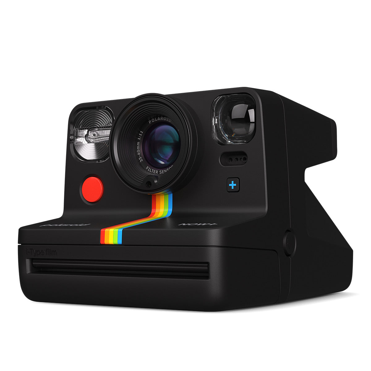 Polaroid Now+ Instant Camera with Bluetooth and Lens Filter Kit - Generation 2 (Black)