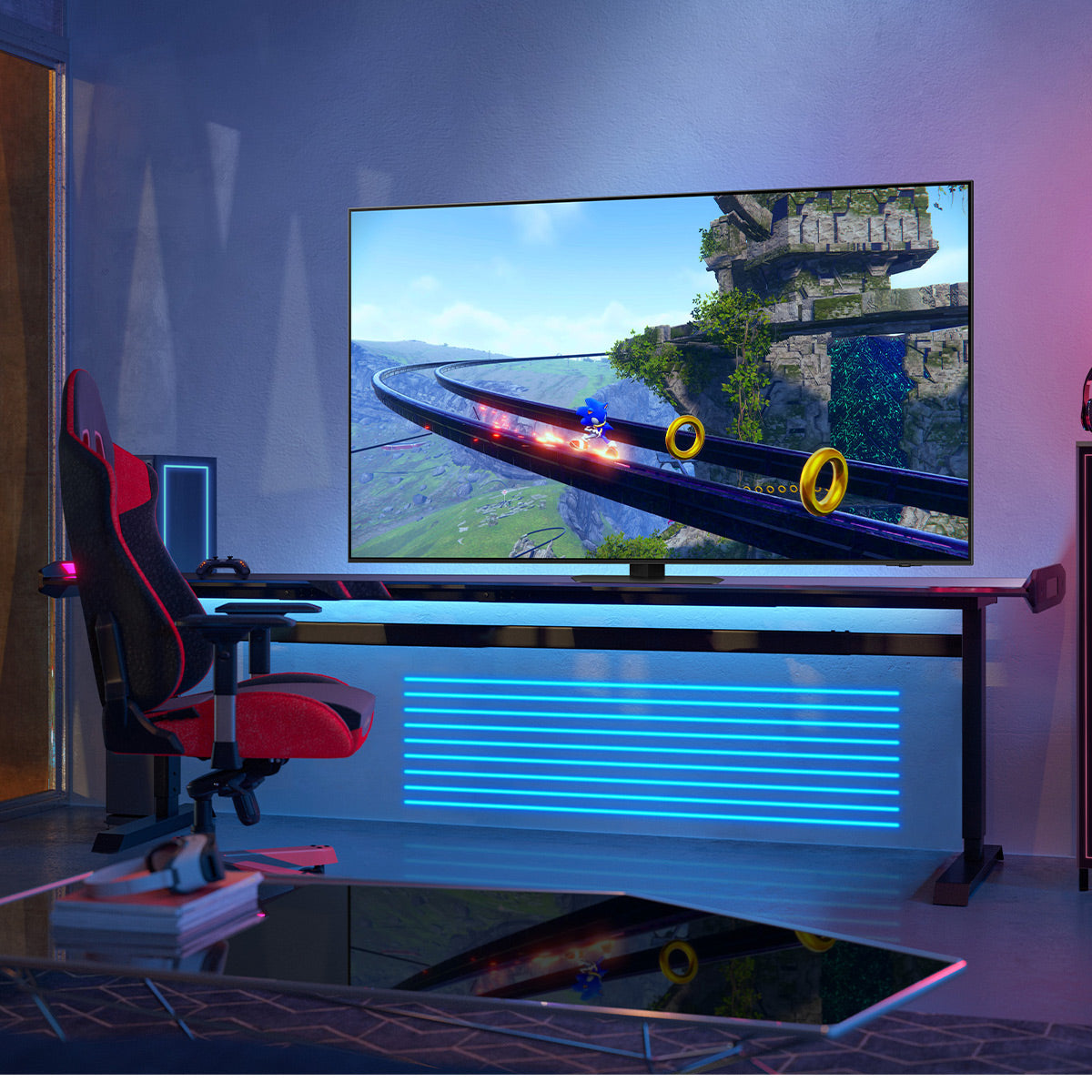 Samsung QN43QN90CA 43" Neo QLED 4K Smart TV with Quantum HDR, Dolby Atmos, Object Tracking Sound, & Ultra Viewing Angle Technology (2023)