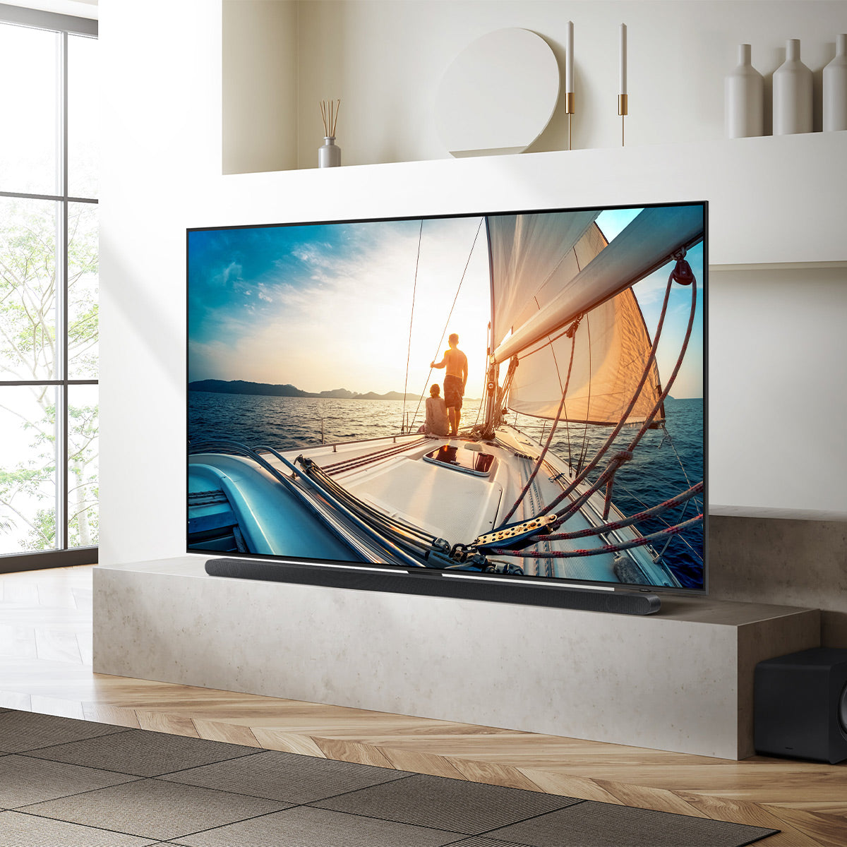 Samsung QN43QN90CA 43" Neo QLED 4K Smart TV with Quantum HDR, Dolby Atmos, Object Tracking Sound, & Ultra Viewing Angle Technology (2023)