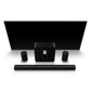 Sonos Premium Immersive Set with Arc Wireless Soundbar, Sub Wireless Subwoofer (Gen 3), and Pair of Era 100 Wireless Smart Speakers (Black)