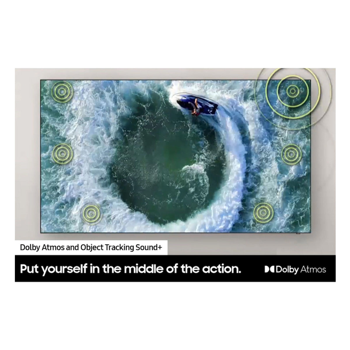 Samsung QN65QN900CA 65" 8K Neo QLED Smart TV with Neo Quantum HDR 8K Pro, Dolby Atmos, Object Tracking Sound+, & AI 4K Upscaling (2023)