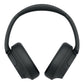 Sony WHCH720N/B Hybrid Wired & Wireless Bluetooth Noise Canceling Headphones with Adjustable Ambient Sound, Siri/Google Assistant Compatible, & Built-In Microphone