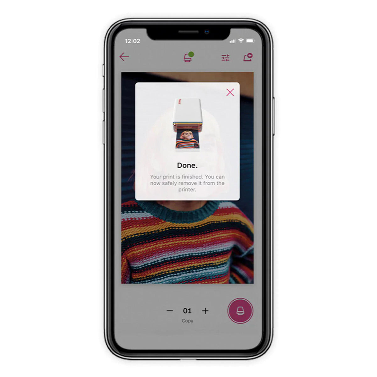 Polaroid Hi-Print Everything Box with 2x3 Bluetooth Pocket Photo & Sticker Printer & 40 Sheets of Ready-to-Print Paper