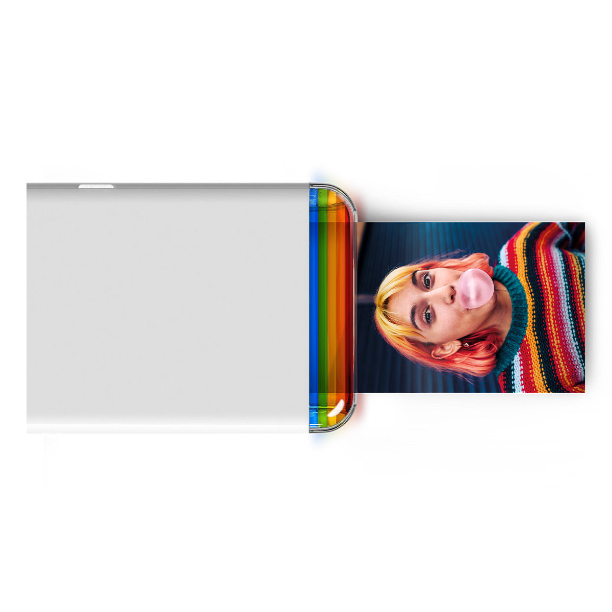 Polaroid Hi-Print Everything Box with 2x3 Bluetooth Pocket Photo & Sticker Printer & 40 Sheets of Ready-to-Print Paper