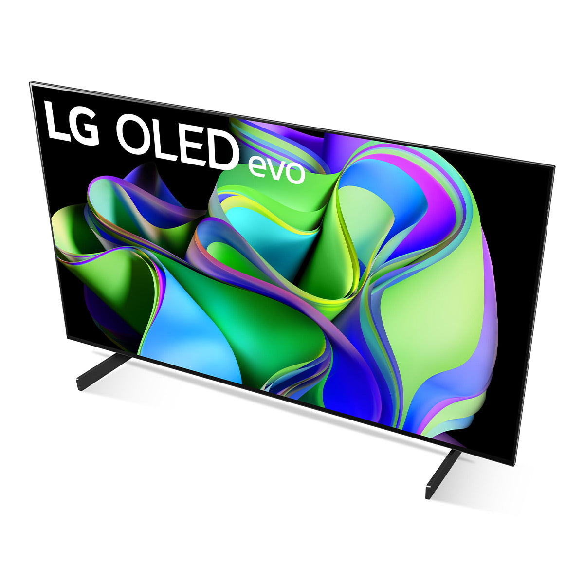 LG OLED42C3PUA 42" 4K UHD OLED evo Smart TV with Ultra Slim Design, Dolby Vision, & A9 Intelligent Processor (2023)