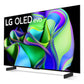 LG OLED42C3PUA 42" 4K UHD OLED evo Smart TV with Ultra Slim Design, Dolby Vision, & A9 Intelligent Processor (2023)