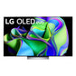 LG OLED65C3PUA 65" 4K UHD OLED evo Smart TV with Ultra Slim Design, Dolby Vision, & A9 Intelligent Processor (2023)