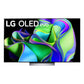 LG OLED77C3PUA 77" 4K UHD OLED evo Smart TV with Ultra Slim Design, Dolby Vision, & A9 Intelligent Processor (2023)