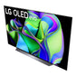 LG OLED83C3PUA 83" 4K UHD OLED evo Smart TV with Ultra Slim Design, Dolby Vision, & A9 Intelligent Processor (2023)