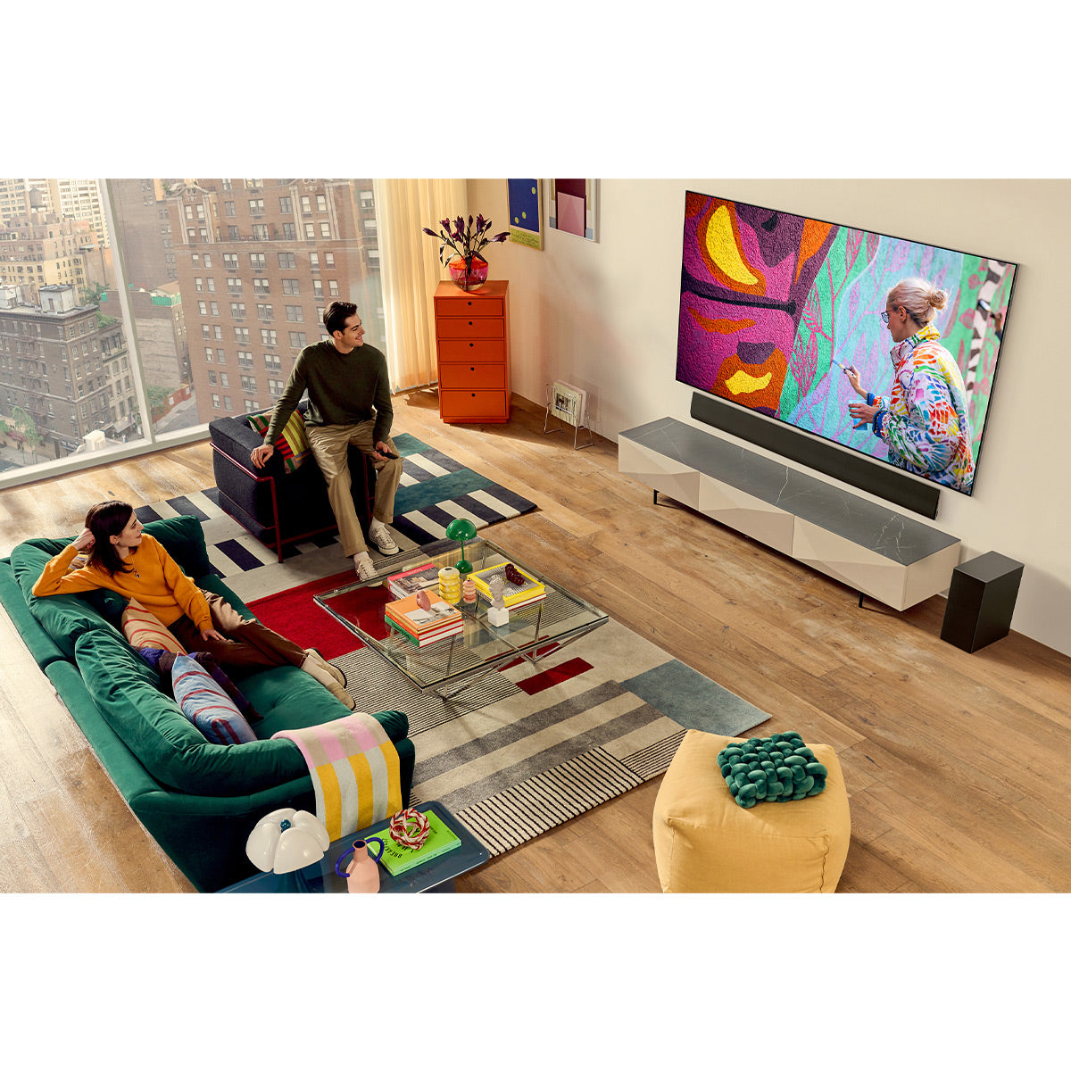 LG OLED55G3PUA 55" 4K UHD OLED evo Gallery Edition Smart TV with Brightness Booster Max, One Wall Design, Dolby Vision, & A9 Intelligent Processor (2023)