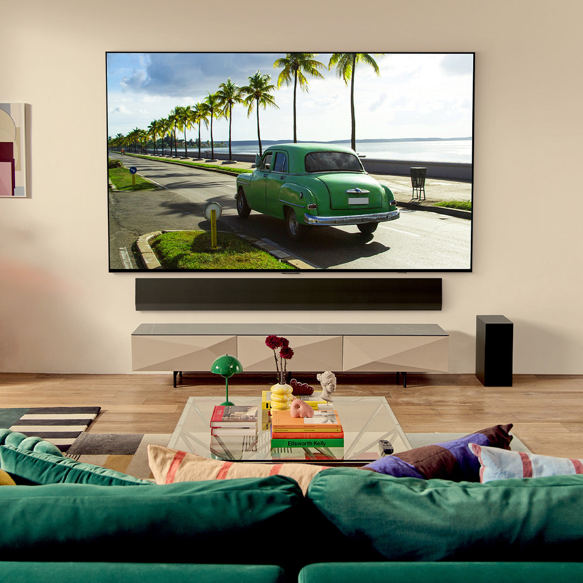 LG 55” 4K Smart TV and Sound Bar package