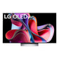 LG OLED65G3PUA 65" 4K UHD OLED evo Gallery Edition Smart TV with Brightness Booster Max, One Wall Design, Dolby Vision, & A9 Intelligent Processor (2023)