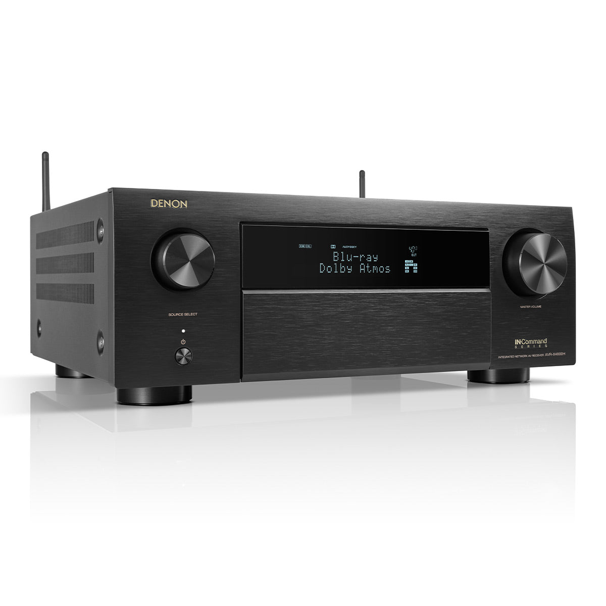 Denon AVR-X4800H 9.4 Channel 8K Home Theater Receiver IMAX Enhanced with Dolby Atmos/DTS:X and HEOS Built-In (Factory Certified Refurbished)