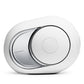 Devialet Phantom I 103dB High-End Wireless Speaker (Light Chrome) with Treepod Floorstand for Phantom I Wireless Speaker (Iconic White) - Pair