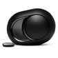 Devialet Phantom I 108dB High-End Wireless Speaker (Dark Chrome) with Tree Stand for Phantom I (Matte Black) - Pair