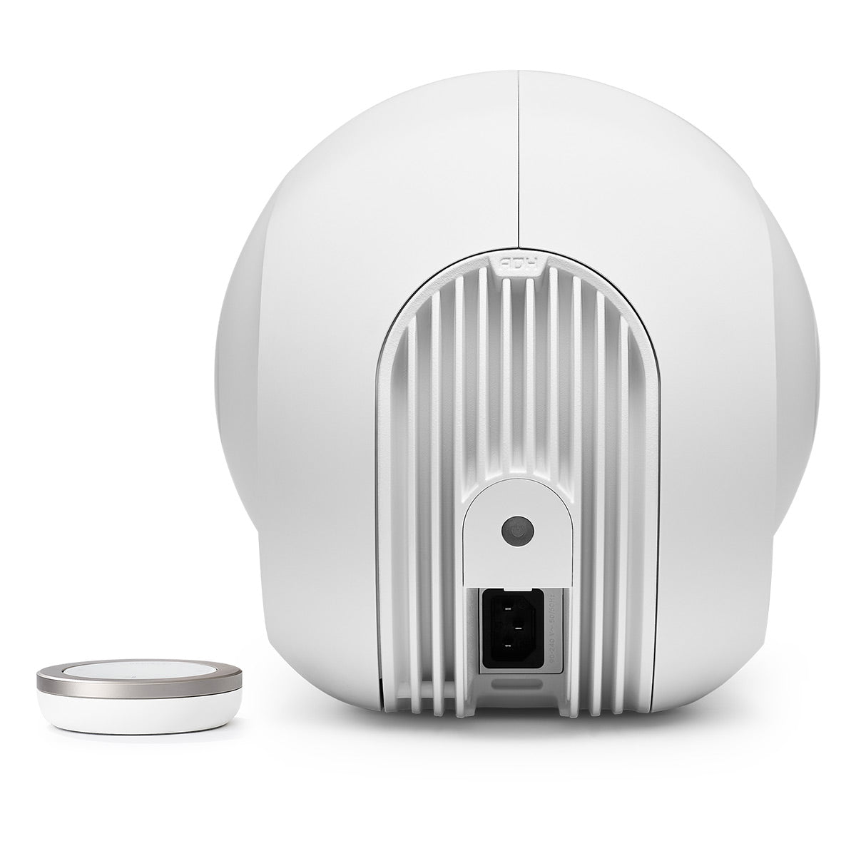 Devialet Phantom I 108dB High-End Wireless Speaker (Gold) with Tree Stand for Phantom I (Iconic White) - Pair