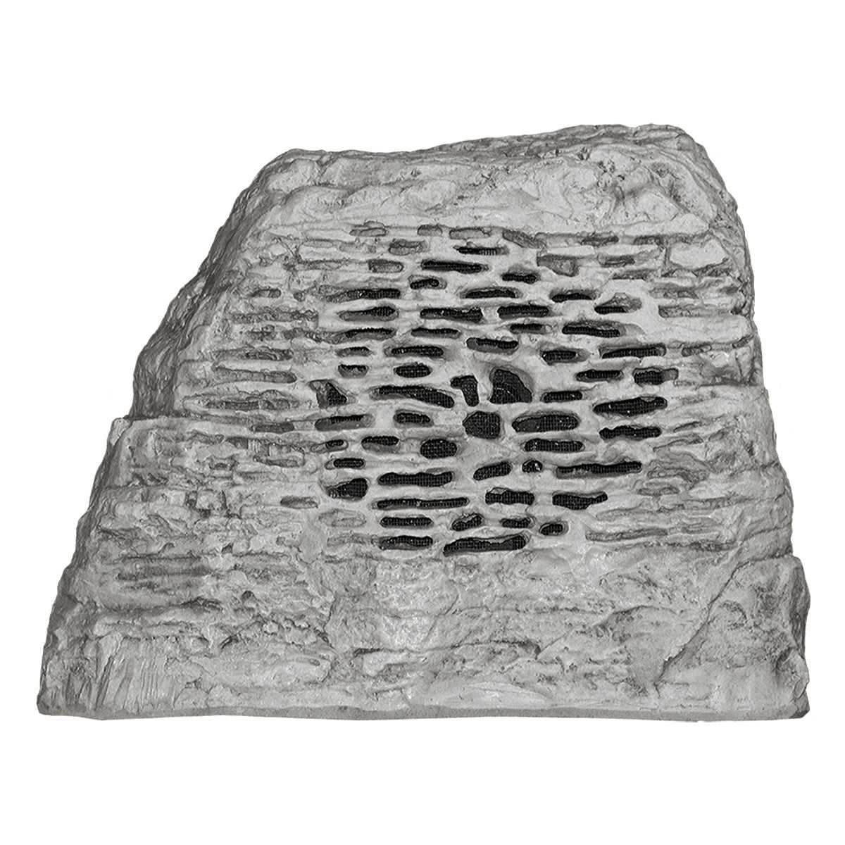 Rockustics OctoRock Powered 8" 2-way Outdoor Rock Speaker - Pair (Grey)