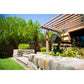 Rockustics Cherry Bomb 5" 3-way Outdoor In-Ground Speaker with Built-In Subwoofer (Pair) with AMP Wireless Hi-Fi Player