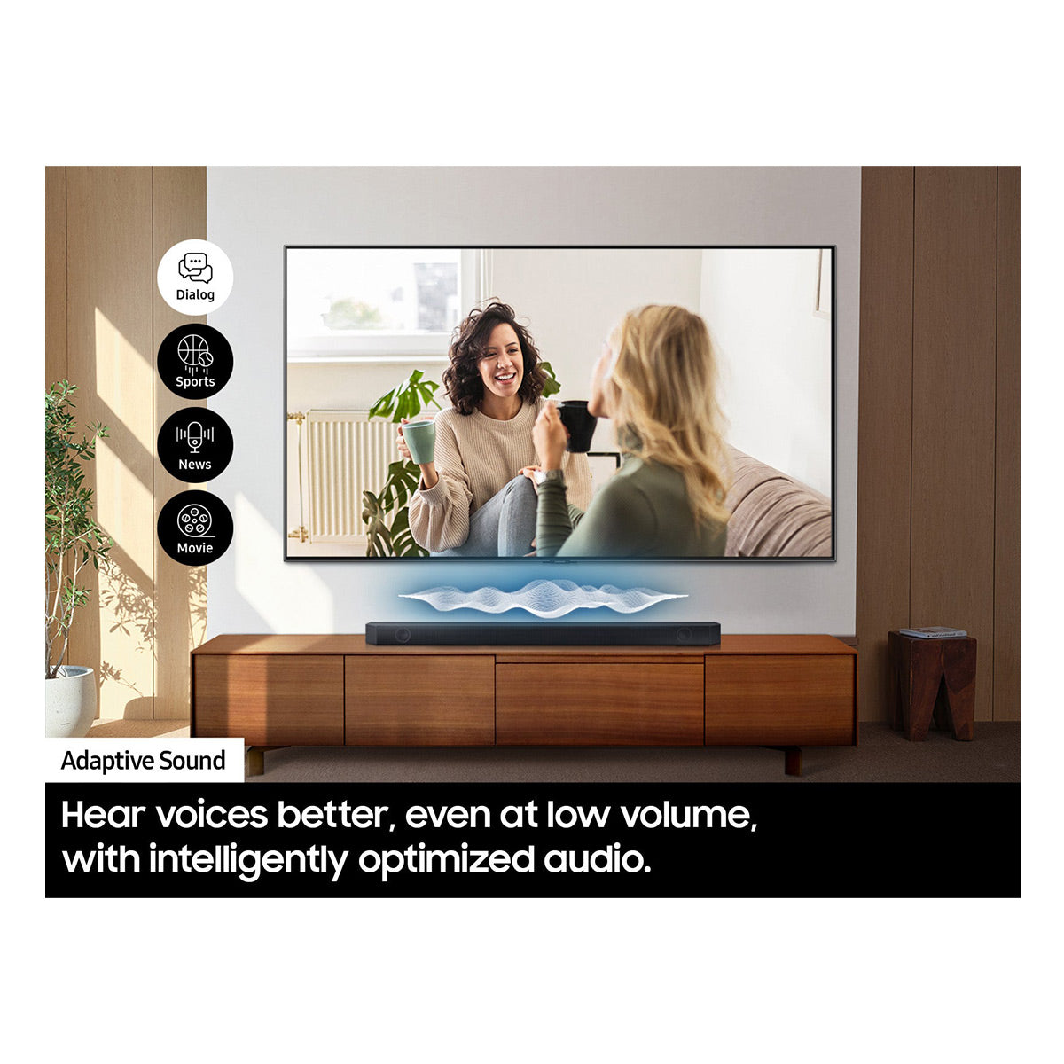 Samsung HW-Q600C 3.1.2 Ch Soundbar with Wireless Subwoofer, Dobly Atmos, DTS:X, & Wall Mount Kit (2023)