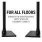 Sanus Fixed-Height Speaker Stand for Sonos Era 100 - Each (Black)