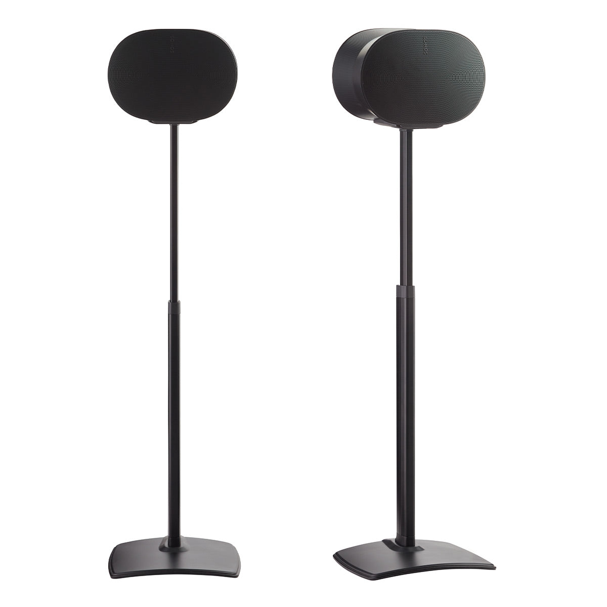 Sanus Height-Adjustable Speaker Stands for Sonos Era 300 - Pair (Black)