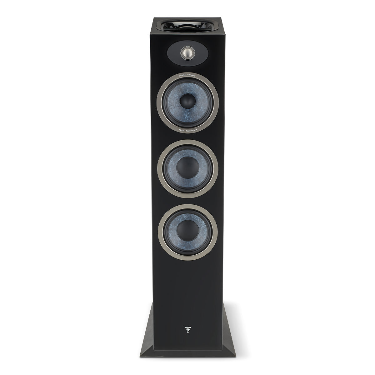 Focal Theva No.3-D 3-Way Bass-Reflex Floorstanding Loudspeaker with 5" Full-Range Up-Firing Driver for Dolby Atmos Effects - Each (Black)