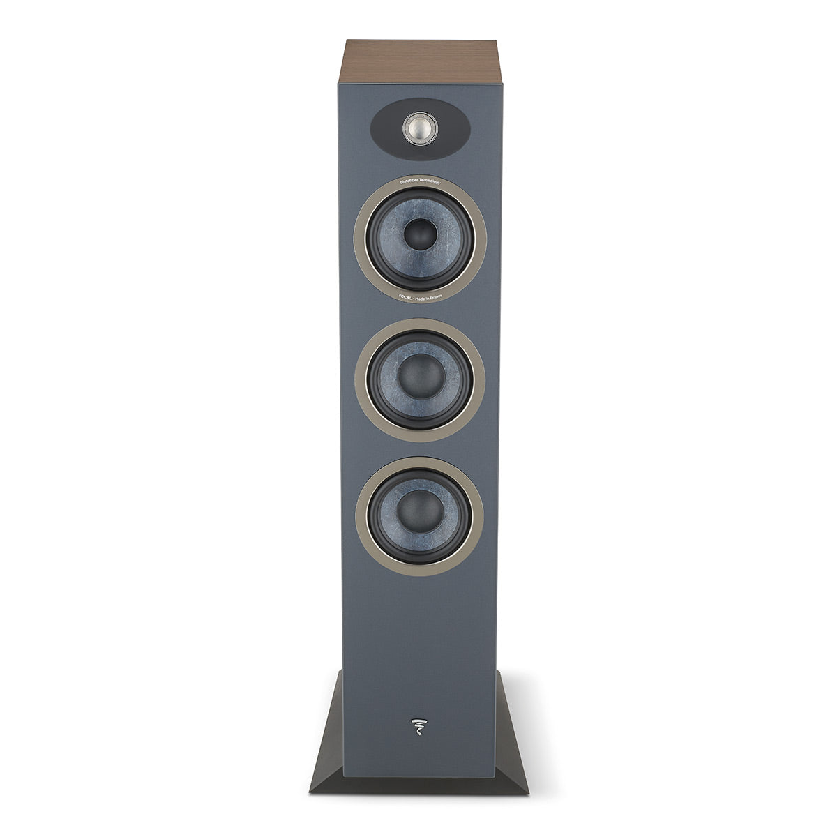 Focal Theva No.2 Slim 3-Way Bass-Reflex Floorstanding Loudspeaker with 5" Speaker Drivers - Each (Dark Wood)