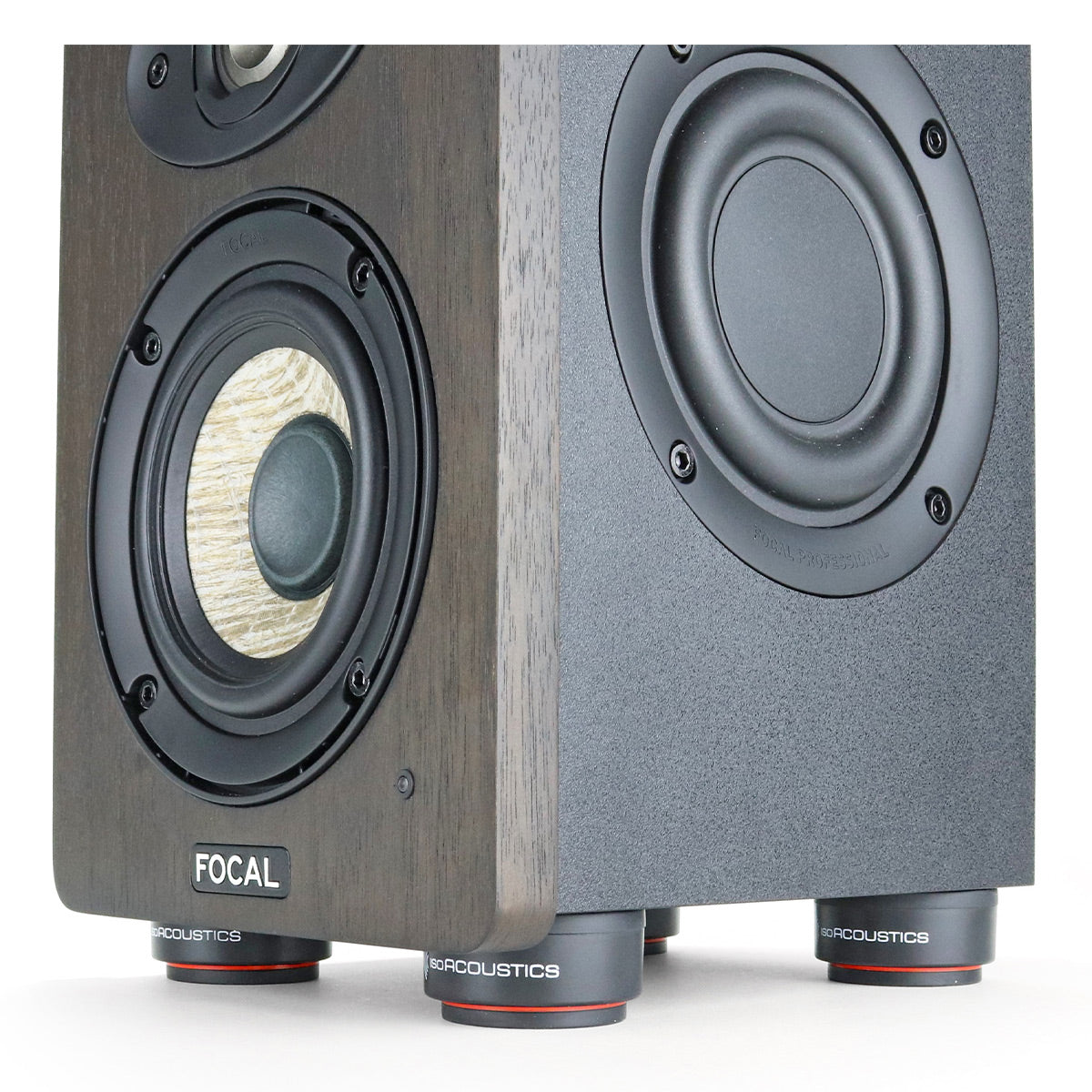 IsoAcoustics ISO-PUCK Mini 16-Pack of Acoustic Isolator Feet for Studio Monitors, Speakers, and DJ Equipment