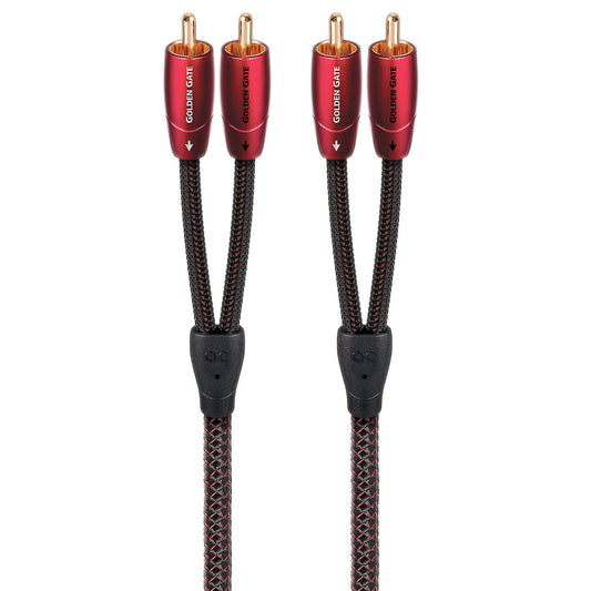 AudioQuest Golden Gate 1m (3.28 ft) RCA Male to RCA Male Cable - Pair